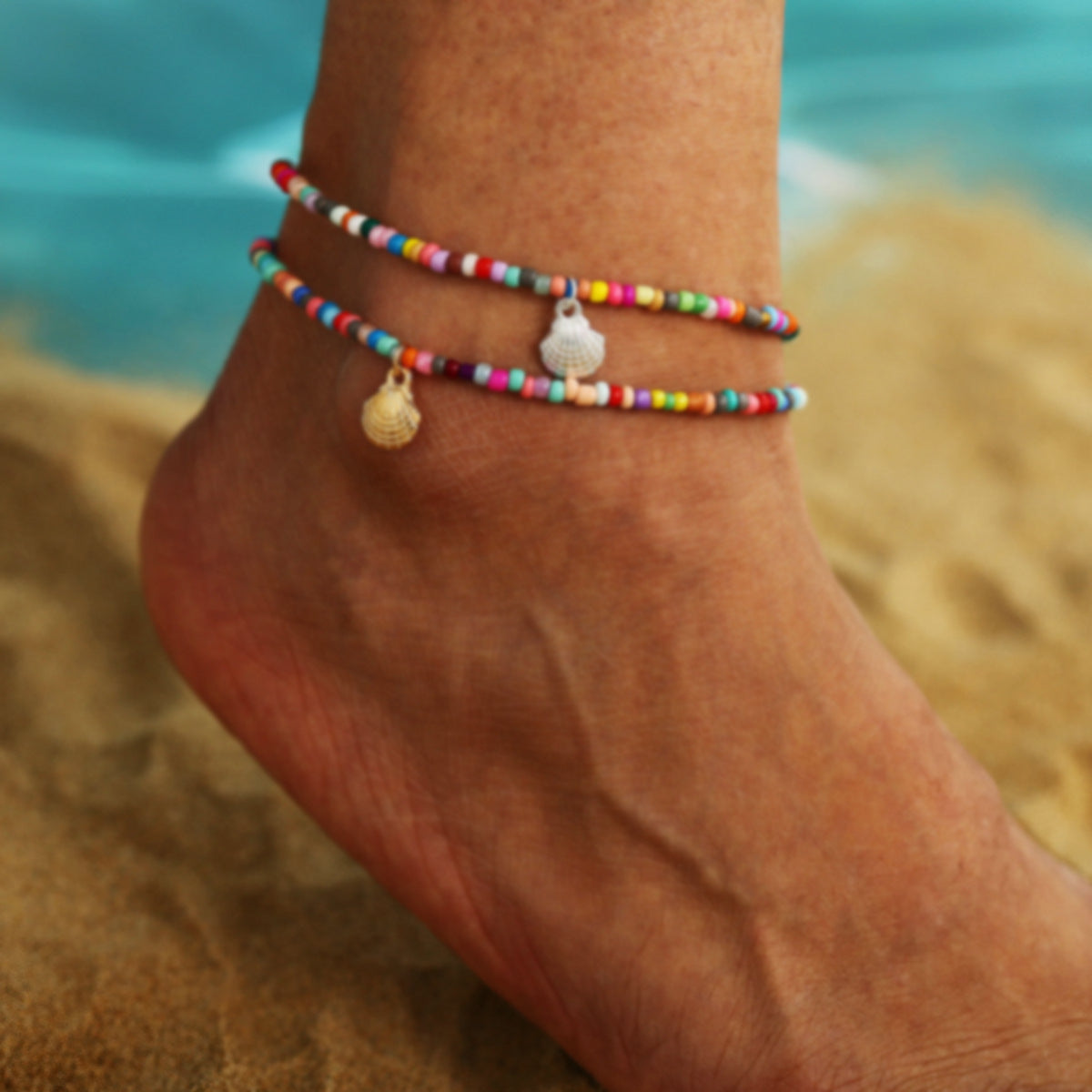 Happy as a Clam Anklet