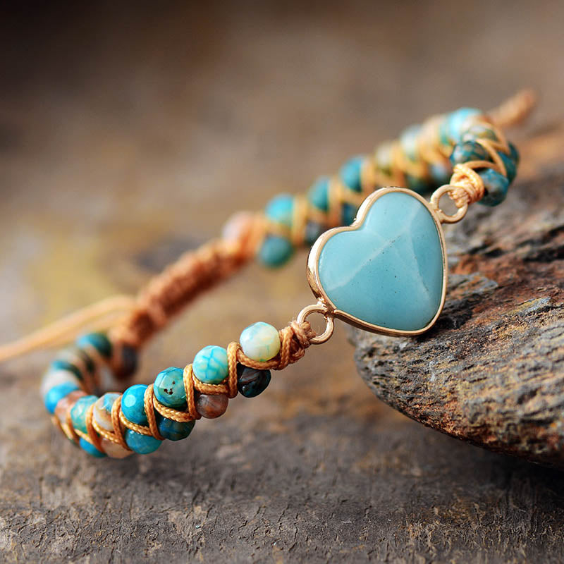 From the Heart Amazonite Bracelet