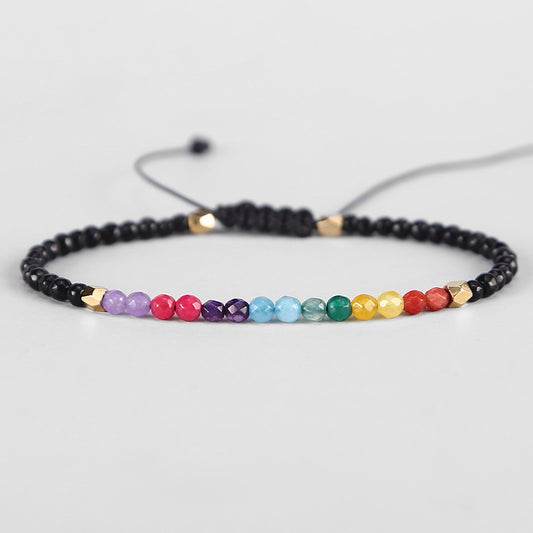 7 Chakra Balance Cord Bracele