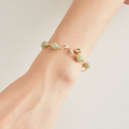 Amazonite Charm Bracelet