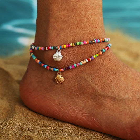 Happy as a Clam Anklet