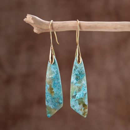 Healing Gaia Turquoise Earrings