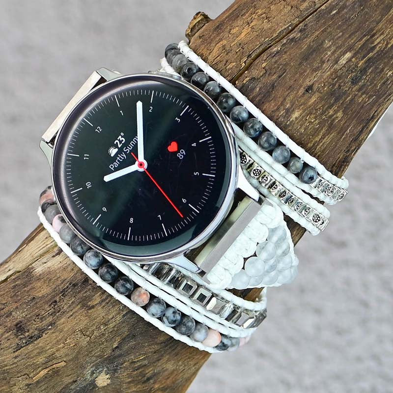 Arctic Marble Samsung Watch Strap