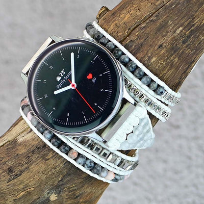 Arctic Marble Samsung Watch Strap