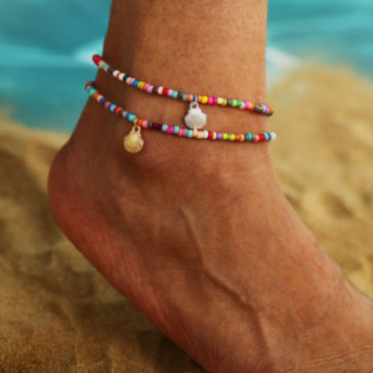 Happy as a Clam Anklet