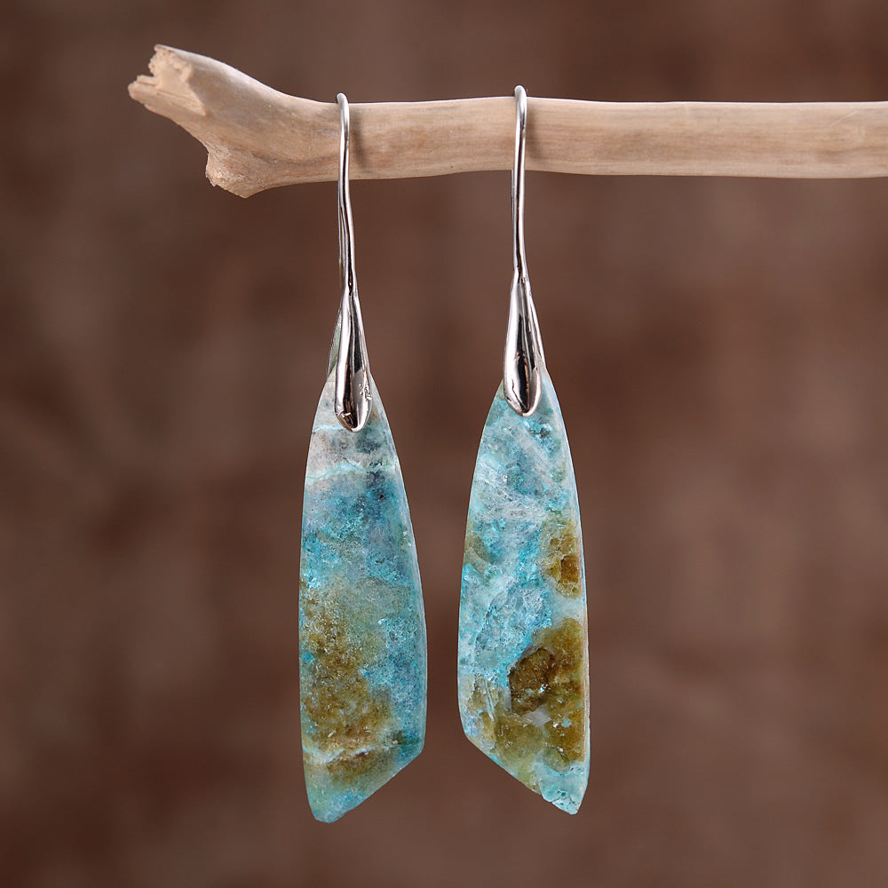 Healing Gaia Turquoise Earrings