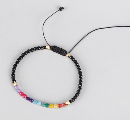 7 Chakra Balance Cord Bracele