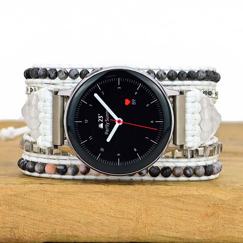 Arctic Marble Samsung Watch Strap