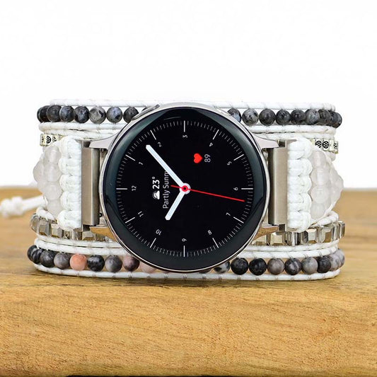 Arctic Marble Samsung Watch Strap
