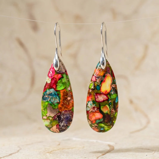 Decisive Jasper Earrings