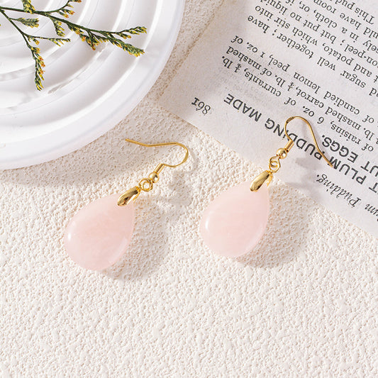 Blush Drop Elegance Earrings