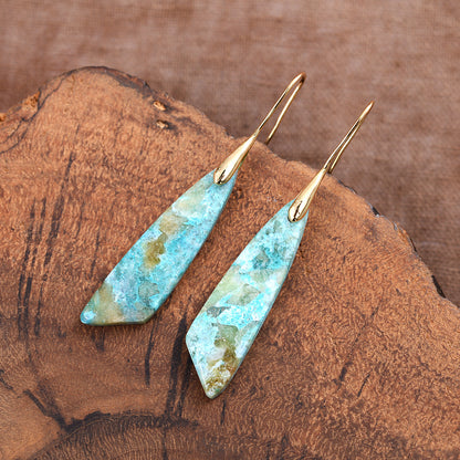 Healing Gaia Turquoise Earrings