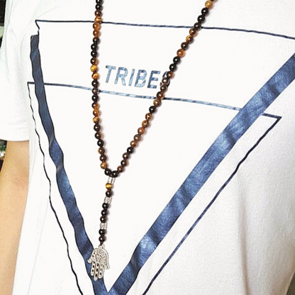 Good Fortune Tiger's Eye Mala