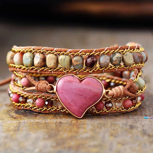 Endless Love Rose Quartz Bracelet