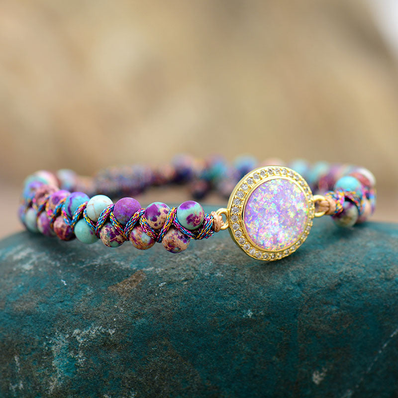 Imperial Jasper Statement Bracelet