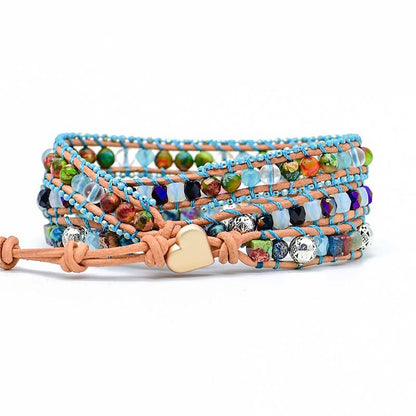 Positive Chakra Tree of Life Bracelet