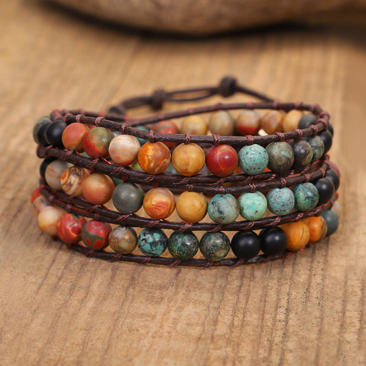 Stress Relieving Jasper Bracelet