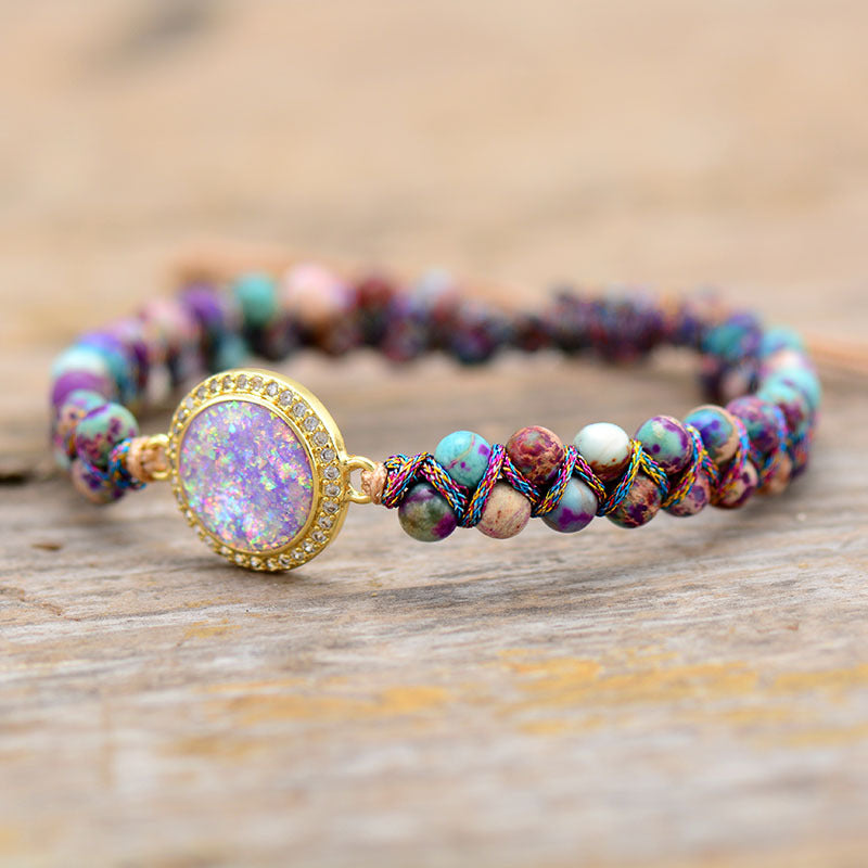 Imperial Jasper Statement Bracelet