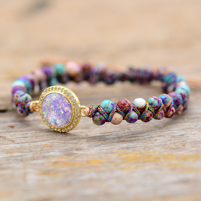 Imperial Jasper Statement Bracelet