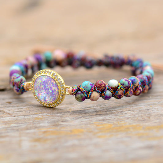 Imperial Jasper Statement Bracelet
