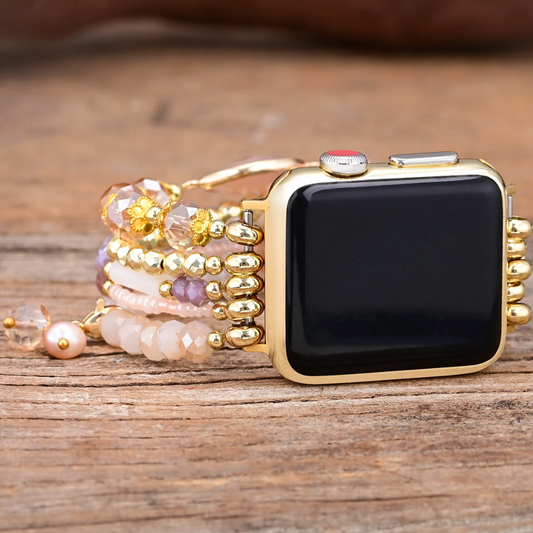 Sunstone Pearl Stretch Apple Watch Strap