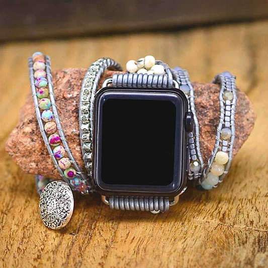 Amazonite Protection Apple Watch Strap