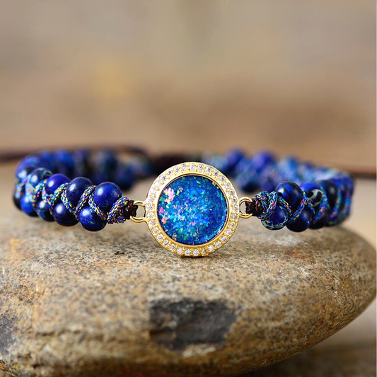 Dazzling Jasper & Opal Bracelet
