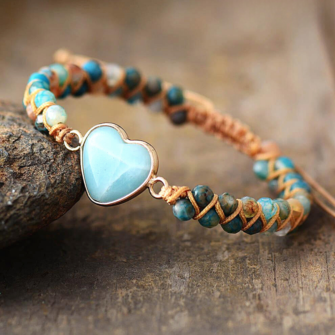 From the Heart Amazonite Bracelet