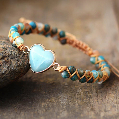 From the Heart Amazonite Bracelet