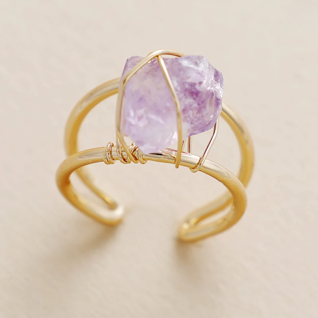 Divine Amethyst Ring