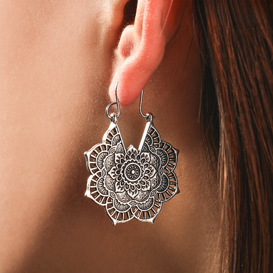 Boho Flower Earrings