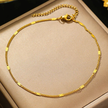 Subtle Shine Anklet