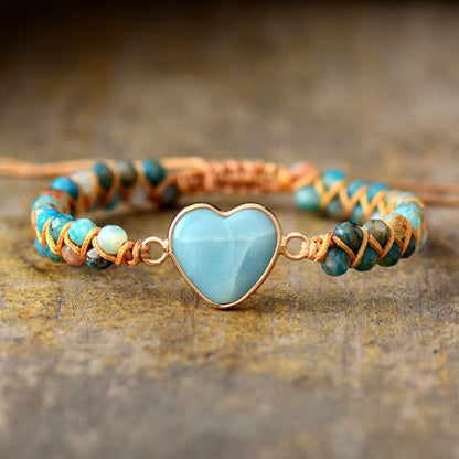 From the Heart Amazonite Bracelet
