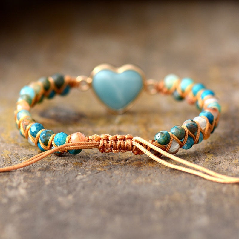 From the Heart Amazonite Bracelet