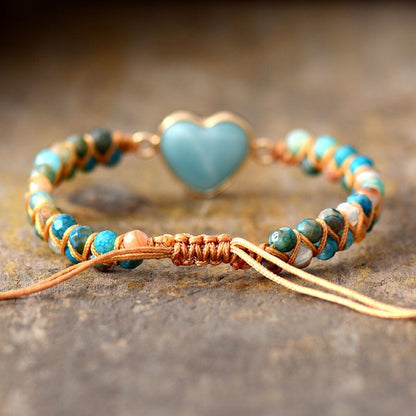 From the Heart Amazonite Bracelet